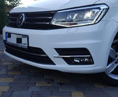 Volkswagen Caddy 2015–2020 Stötfångarskydd (3 st, rostfritt stål) foto 2