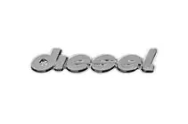 BMW 3-serie E30 1982–1994 Diesel-text (självhäftande) foto 1