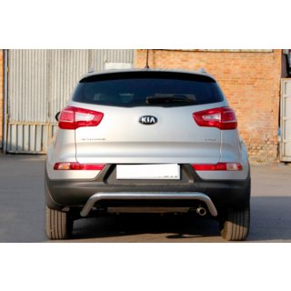 Bakre skyddsbåge AK007 (rostfritt) Kia Sportage 2010–2015 foto 1