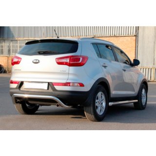 Bakre skyddsbåge AK007 (rostfritt) Kia Sportage 2010–2015 foto 2