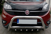 Fiat Doblo II 2010–2022 Frontbåge WT004 (rostfritt) foto 2