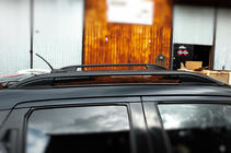 Nissan Juke 2010–2019 Takrails Skyport (svarta) foto 4