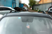 Nissan Juke 2010–2019 Takrails Skyport (svarta) foto 6