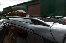 Nissan Juke 2010–2019 Takrails Skyport (svarta) foto 7