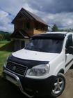 Fiat Doblo I 2005–2010 Vindrutespoiler (svart blank, 5 mm) foto 11