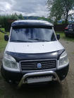 Fiat Doblo I 2005–2010 Vindrutespoiler (svart blank, 5 mm) foto 13