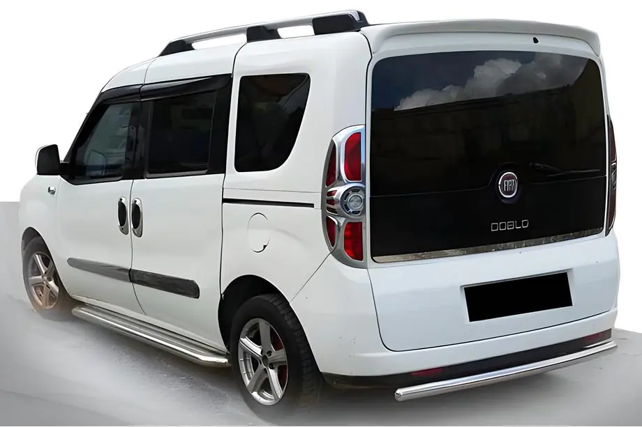 Fiat Doblo II 2010–2022 Bakre skyddsbåge AK002 (rostfritt) Image