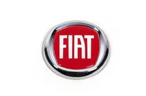 Fiat Självhäftande emblem V1 (röd) 85 mm foto 1