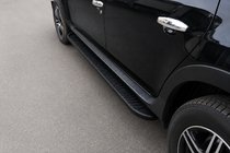 Renault Duster 2008–2017 Sidosteg Tayga Black (2 st, aluminium) foto 1