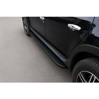Sidosteg Tayga V1 Black (2 st, aluminium) foto 1