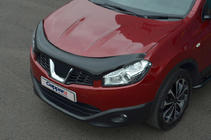 Nissan Qashqai 2010–2014 Huvdeflektor (EuroCap) foto 8