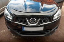 Nissan Qashqai 2010–2014 Huvdeflektor (EuroCap) foto 4