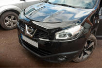 Nissan Qashqai 2010–2014 Huvdeflektor (EuroCap) foto 5