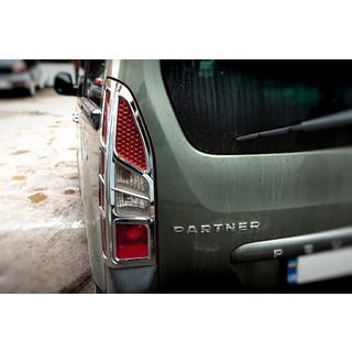 Hörnramar för bakljus (2 st, plast) Citroen Berlingo 2008–2018 foto 2