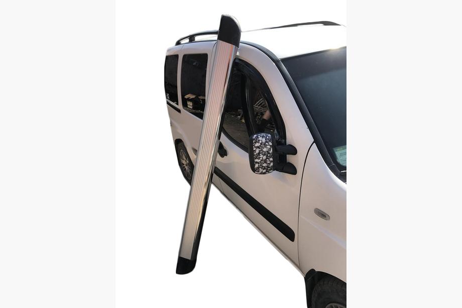 Peugeot Partner Tepee 2008–2018 Sidosteg Omsa Chrome (2 st, aluminium) Image