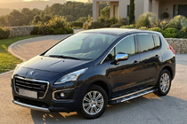 Peugeot 3008 2008–2016 Sidosteg Sunrise (2 st, aluminium) 2014-2016 foto 1
