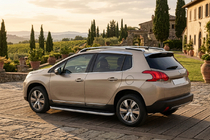 Peugeot 3008 2008–2016 Sidosteg Tayga Grey (2 st, aluminium) foto 1