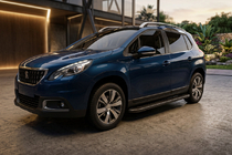 Peugeot 3008 2008–2016 Sidosteg Bosphorus Black (2 st, aluminium) 2014-2016 foto 1