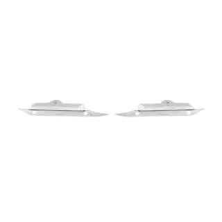Kromade skydd till parkeringssensorer (2 st, rostfritt) Nissan Navara 2006–2015 foto 2