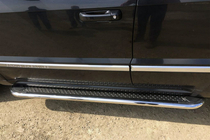Jeep Grand Cherokee WK 2004–2010 Sidosteg Maydos V2 (2 st, rostfritt stål) foto 7