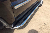 Jeep Grand Cherokee WK 2004–2010 Sidosteg Maydos V2 (2 st, rostfritt stål) foto 6