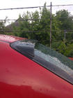 Chevrolet Aveo T200 2002–2008 Bakre fönstervisor (DDU, ABS-plast) foto 8