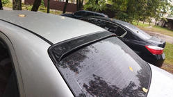 Chevrolet Aveo T200 2002–2008 Bakre fönstervisor (DDU, ABS-plast) foto 7