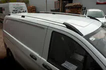 Mercedes Vito/V-klass W447 2014– Takrails ELITE krom (plastfot) foto 1