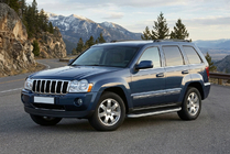 Jeep Grand Cherokee WK 2004–2010 Sidosteg Tayga Grey (2 st, aluminium) foto 1