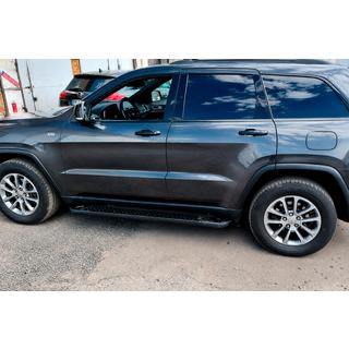 Sidosteg Allmond Black (2 st, aluminium) Jeep Grand Cherokee WK2 2010–2021 foto 3