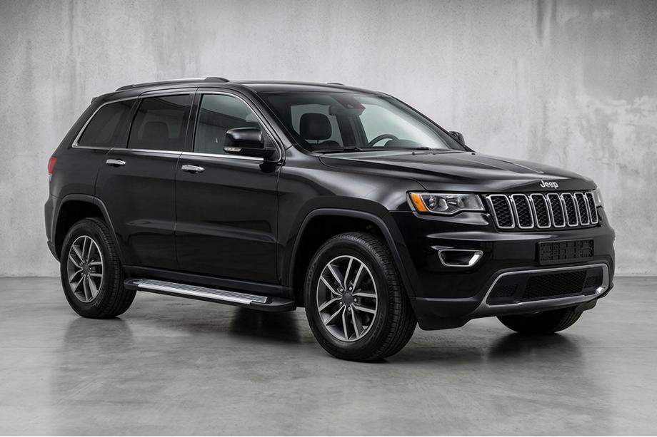 Jeep Grand Cherokee WK2 2010–2021 Sidosteg Line (2 st, aluminium) Image