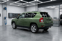 Jeep Compass 2006–2016 Sidosteg Maydos V2 (2 st, rostfritt stål) foto 1