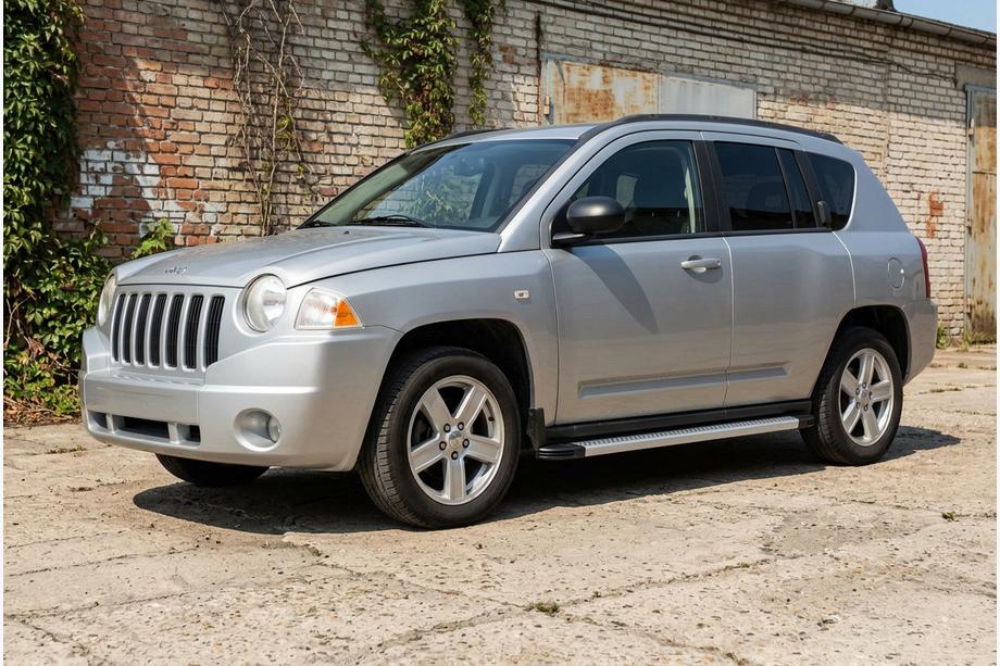 Jeep Compass 2006–2016 Sidosteg Maya V2 (2 st, aluminium) Image