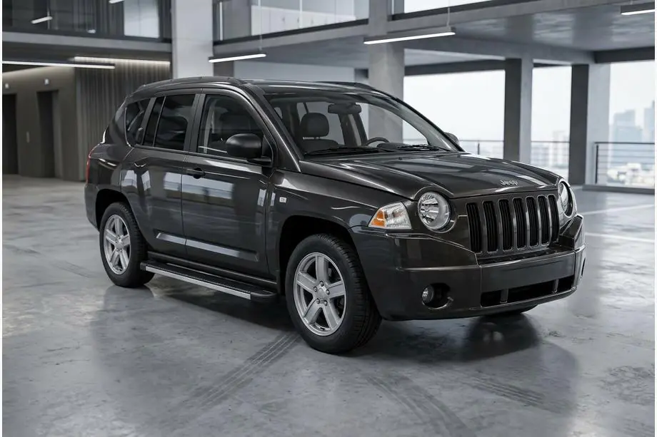 Jeep Compass 2006–2016 Sidosteg Maya V1 (2 st, aluminium) Image