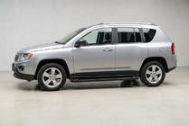 Jeep Compass 2006–2016 Sidosteg Allmond Black (2 st, aluminium) foto 1