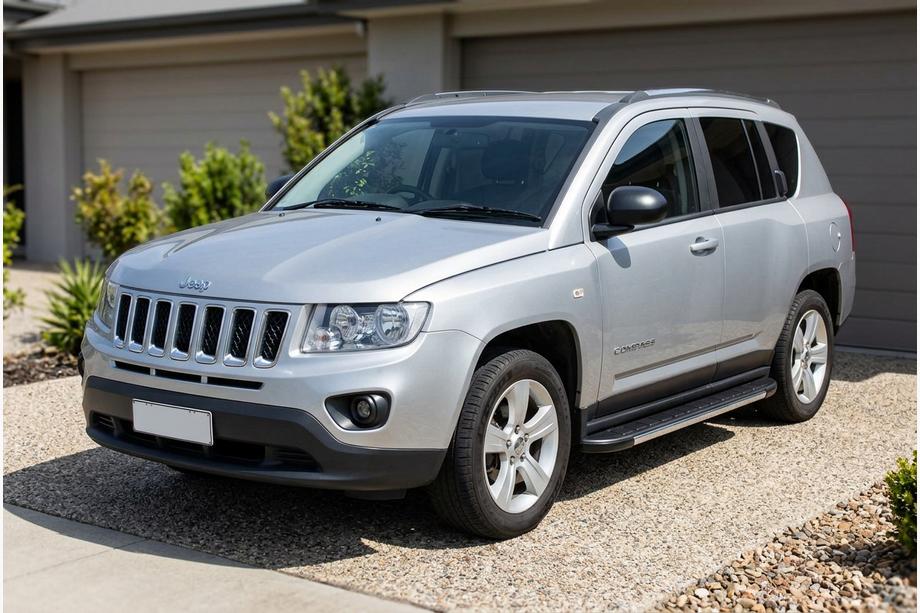 Jeep Compass 2006–2016 Sidosteg RedLine V1 (2 st, aluminium) Image