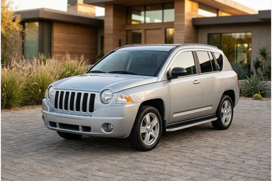 Jeep Compass 2006–2016 Sidosteg Tayga Grey (2 st, aluminium) Image