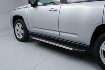 Jeep Compass 2006–2016 Sidosteg Duru (2 st, aluminium) foto 1
