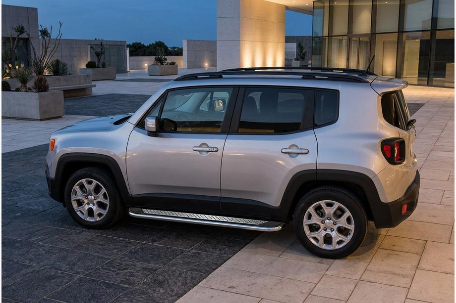 Jeep Renegade 2014– Sidosteg Maydos V2 (2 st, rostfritt stål) Image