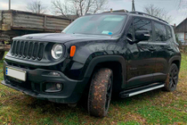 Jeep Renegade 2014– Sidosteg Maya V1 (2 st, aluminium) foto 1