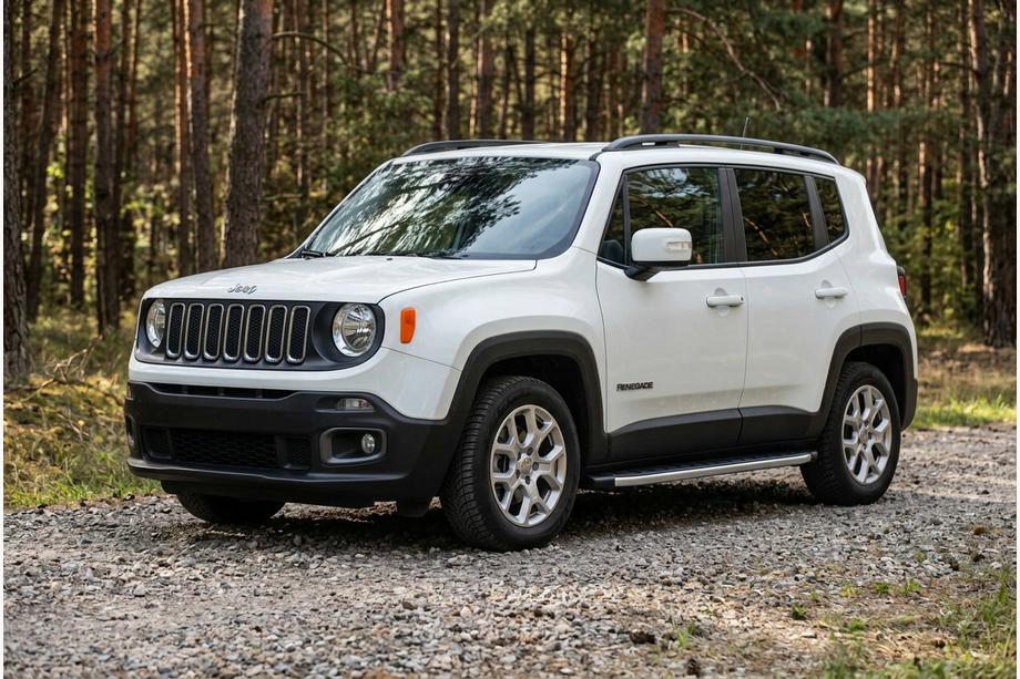 Jeep Renegade 2014– Sidosteg Fullmond (2 st, aluminium) Image
