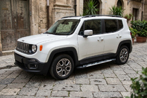 Jeep Renegade 2014– Sidosteg Sunrise (2 st, aluminium) foto 1