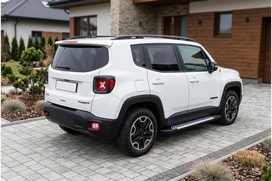 Jeep Renegade 2014– Sidosteg Line (2 st, aluminium) Image