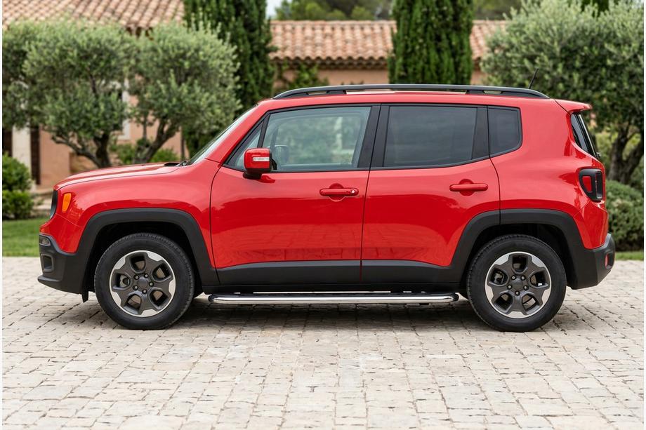 Jeep Renegade 2014– Sidosteg Maydos V1 (2 st, aluminium / rostfritt) Image
