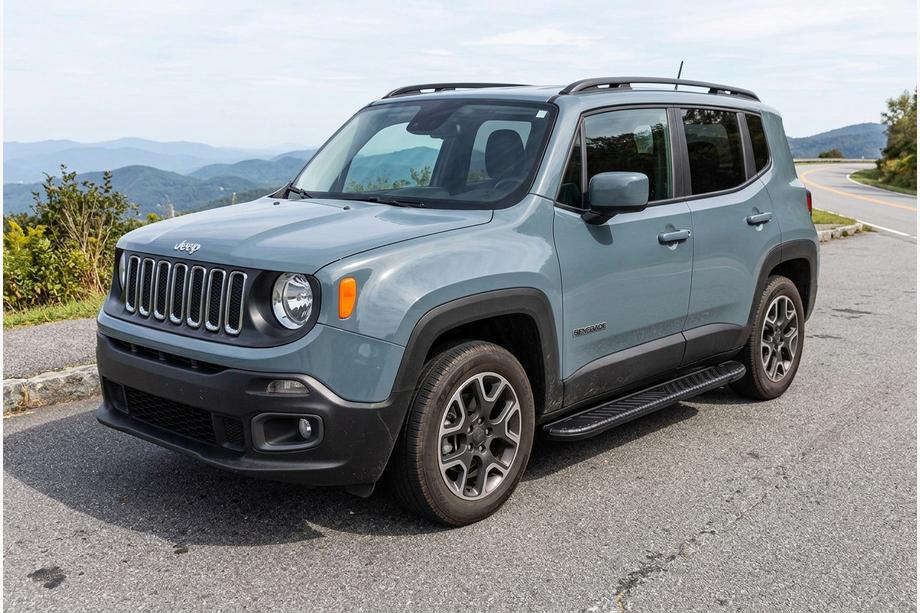 Jeep Renegade 2014– Sidosteg Bosphorus Black (2 st, aluminium) Image