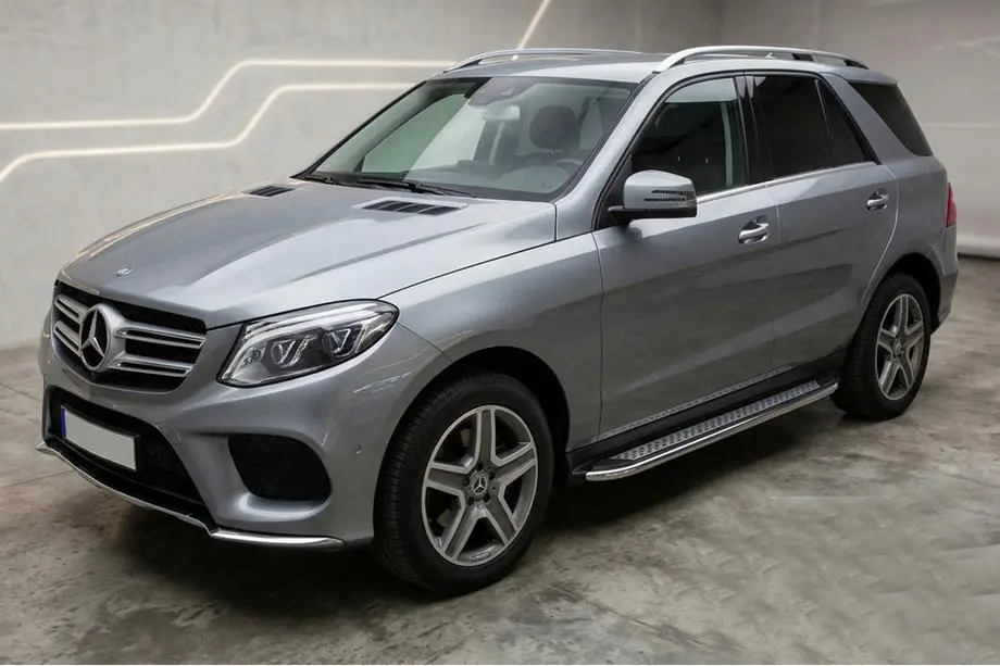 Mercedes GLE/ML class W166 2011–2018 Sidosteg Maydos V2 (2 st, rostfritt stål) Image
