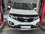Kia Sorento II XM 2009–2014 Främre nedre skyddsbåge (rostfritt) foto 2