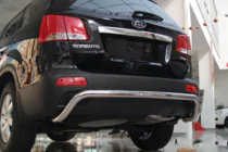 Kia Sorento II XM 2009–2014 Bakre skyddsbåge AK007 (rostfritt) foto 2