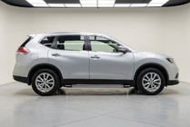 Nissan X-trail T32/Rogue 2014–2021 Sidosteg Rainbow (2 st, aluminium) foto 1