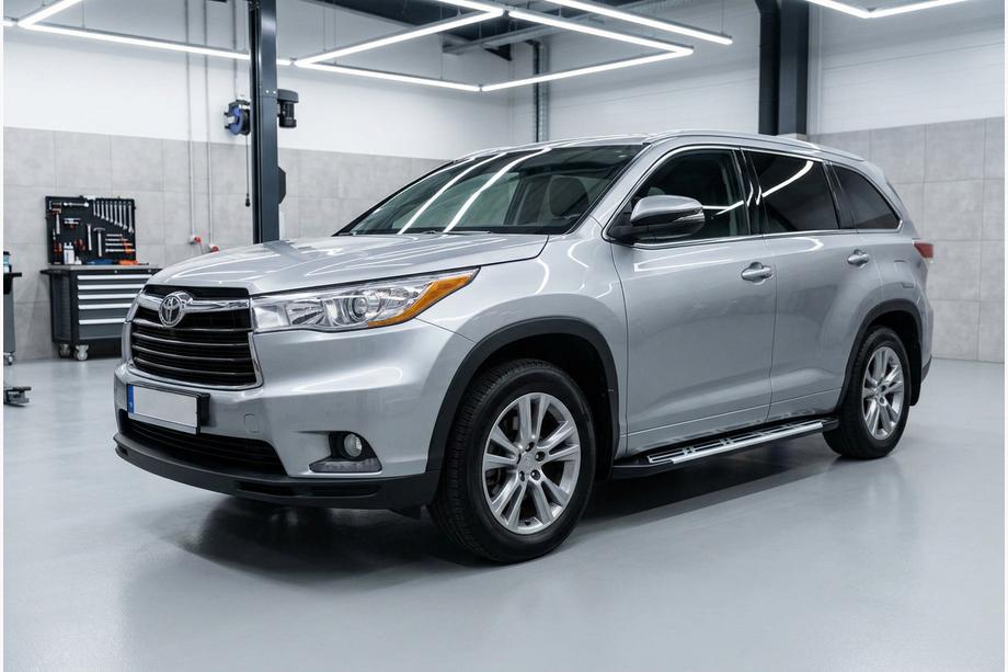 Toyota Highlander 2013–2019 Sidosteg Sunrise (2 st, aluminium) Image